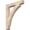 Ekena Millwork Thorton Block Smooth Bracket, Douglas Fir, 5 1/2"W x 38"D x 46"H BKT06X38X46THR05SDF - alternate 1